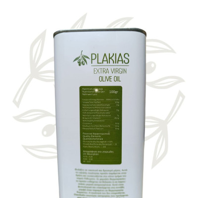 Premium Extra panenský olivový olej Plakias 5000 ml, z Jižní Kréty 5