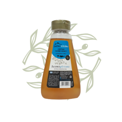 Lefkoritiko - Cretan Thyme Honey 480 g - Cretamart | Olive Shop