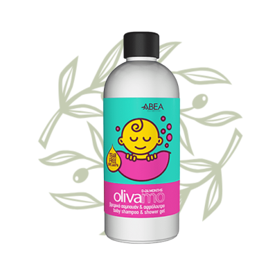 ABEA | OLIVAMO - Shampoo, shower gel for babies 300 ml - Cretamart | Olive Shop