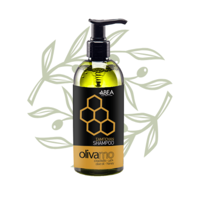 ABEA | OLIVAMO - Olive shampoo with honey 300 ml - Cretamart | Olive Store