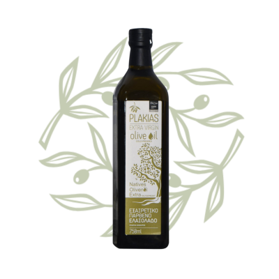 Extra panenský olivový olej Plakias 750 ml - CRETAMART | OLIVOVÝ Obchod