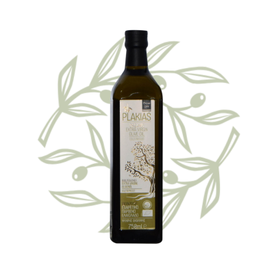 Bio Extra panenský olivový olej Plakias 750 ml z jižní Kréty | CRETAMART