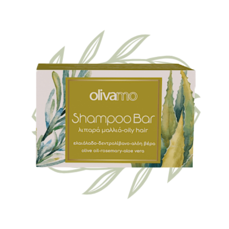 ABEA – Olivový tuhý šampon pro suché vlasy 125 g - CRETAMART | OLIVOVÝ Obchod