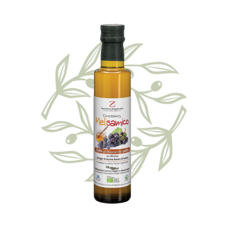 MELISAMICO – BIO vínny ocot s medom a bylinkami 250 ml - CRETAMART | OLIVOVÝ Obchod