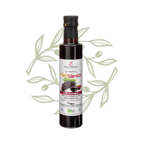 MELISAMICO | BIO balzamikový ocot 250 ml z južnej Kréty - CRETAMART | OLIVOVÝ Obchod