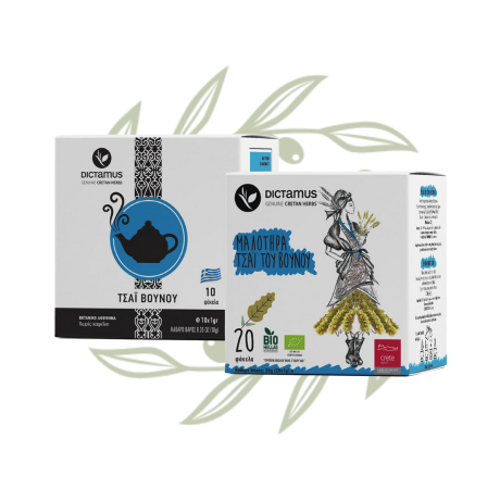 DICTAMUS - Cretan Mountain Tea - Malotira 10 bags - CRETAMART | Greek Olive Store