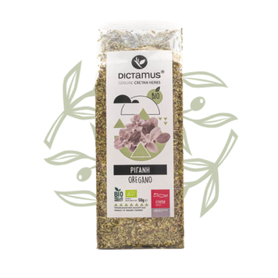 BIO Cretan Oregano | DICTAMUS 50 g -  CRETAmart | Greek Olive Store