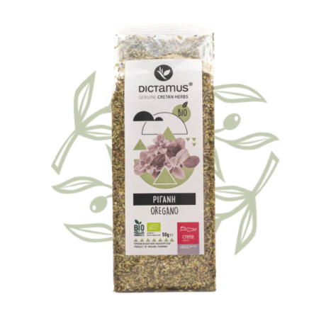BIO Cretan Oregano | DICTAMUS 50 g -  CRETAmart | Greek Olive Store