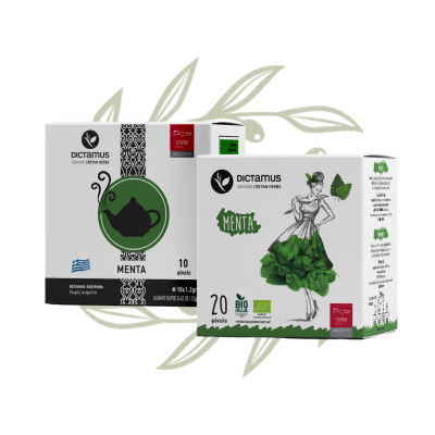 Krétská Máta | DICTAMUS 12 g - CRETAMART | Řecký olivový obchod