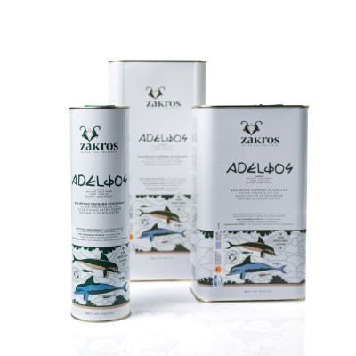 Adelfos Zakros 3 L | Prémiový extra panenský olivový olej z Kréty