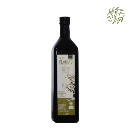 BIO extra panenský olivový olej Plakias z južnej Kréty | 1000 ml - tmavé sklo