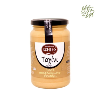 Cretan Tahini 350 g – 100% Pure Sesame Paste | CRETAN HALVA