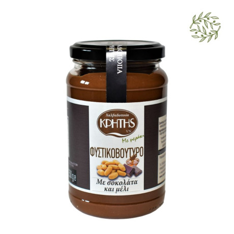 Критське Арахісове Масло з Шоколадом та Медом 350 г | CRETAN HALVA
