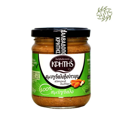 Cretan Almond Butter 200g – 100% Roasted Almonds | CRETAN HALVA