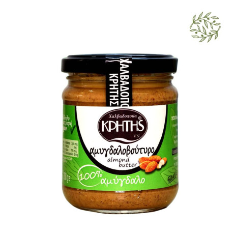 Kreteńskie Masło Migdałowe 200g – 100% prażone migdały | CRETAN HALVA