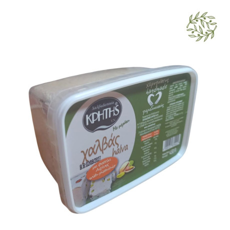 CRETAN HALVA Aegina Pistachios 450 g – Handmade Cretan Halva with Pistachios
