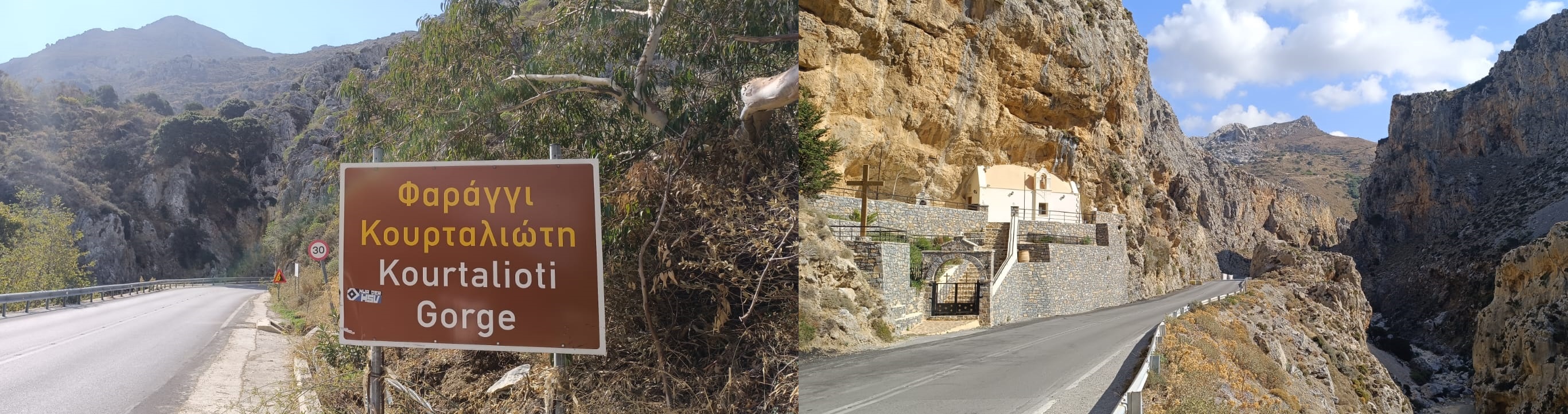 Jih Kréty - Kourtaliotiko faraggi